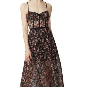 ALLEN SCHWARTZ Eden Bustier Dress